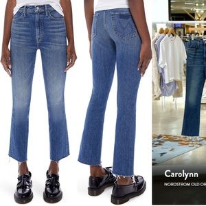 mother superior hustler ankle fray jeans